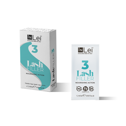 LASH FILLER 3 Nutrição vegana monodose para cílios 9 x 1,2ml InLei®