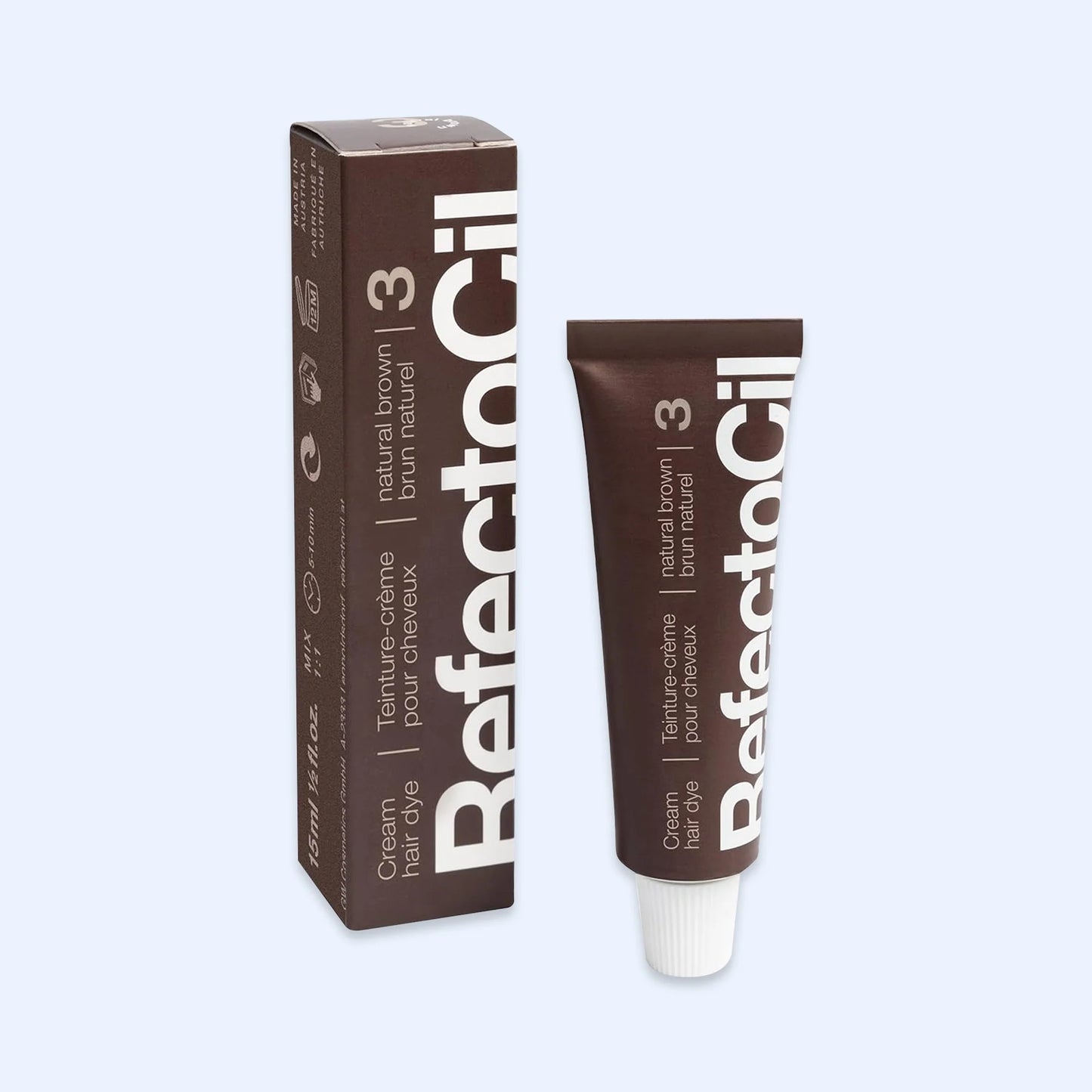 Tinta RefectoCil  Natural Brown 15ml